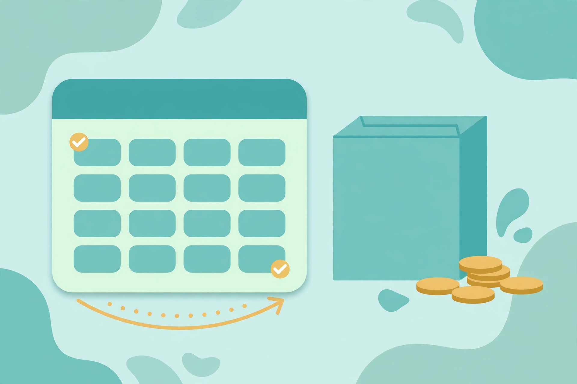 Calendar marking a one-year holding period for long-term gains treatment