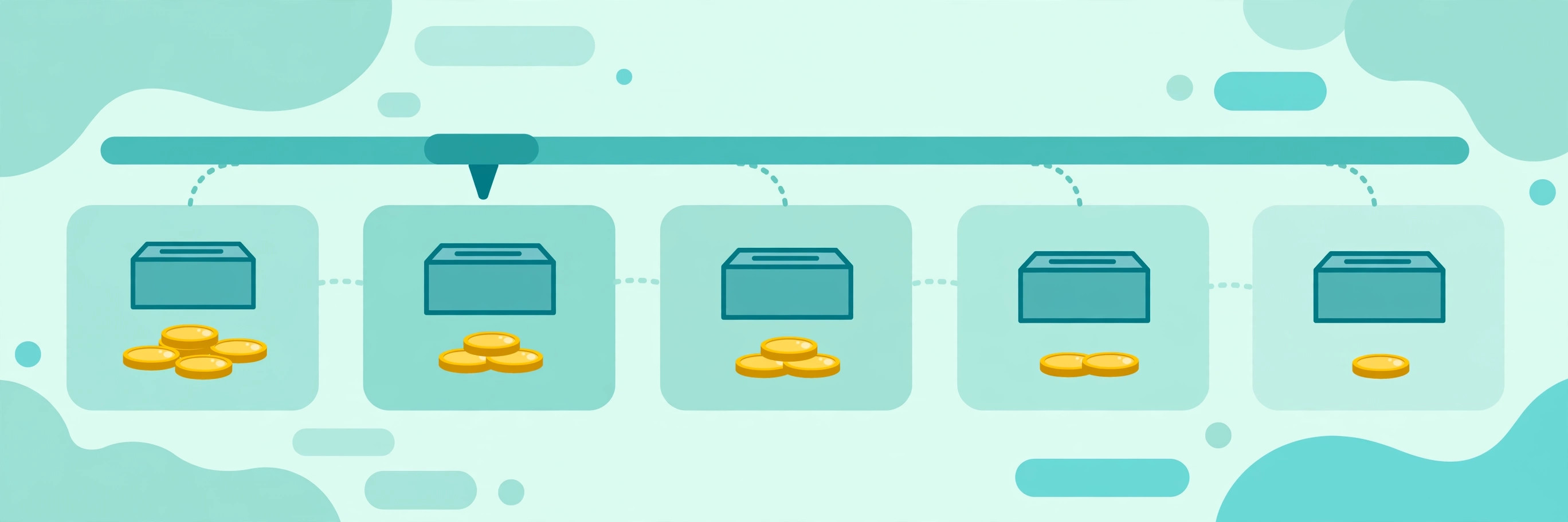A sliding scale showing a shrinking personal allowance